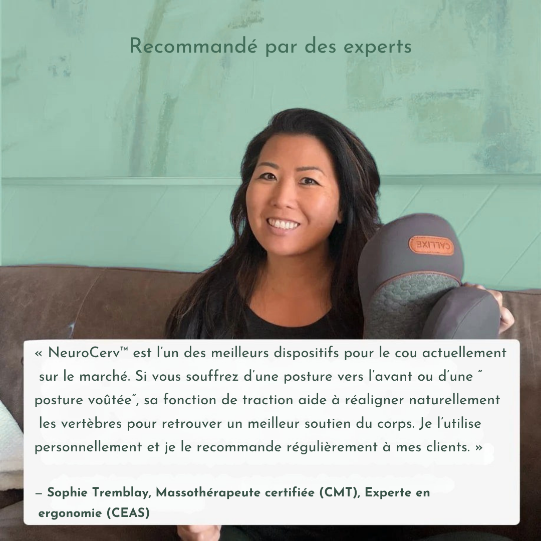 Soulage la pression à la base du crâne… ou sois remboursé.