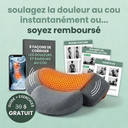 Soulage la pression à la base du crâne… ou sois remboursé.