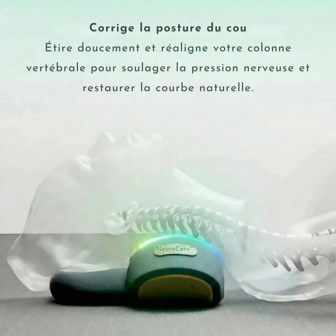 Soulage la pression à la base du crâne… ou sois remboursé.