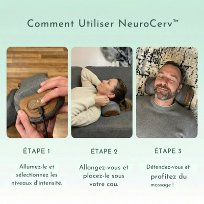 Soulage la pression à la base du crâne… ou sois remboursé.