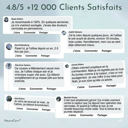 Soulage la pression à la base du crâne… ou sois remboursé.