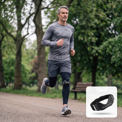 Sangle rotulienne NeuroStride™ – Soutien ajustable pour le genou